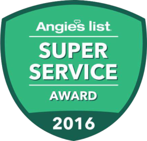 Angies List SUPER SERVICE AWARD 2016