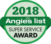 Angies List SUPER SERVICE AWARD 2018